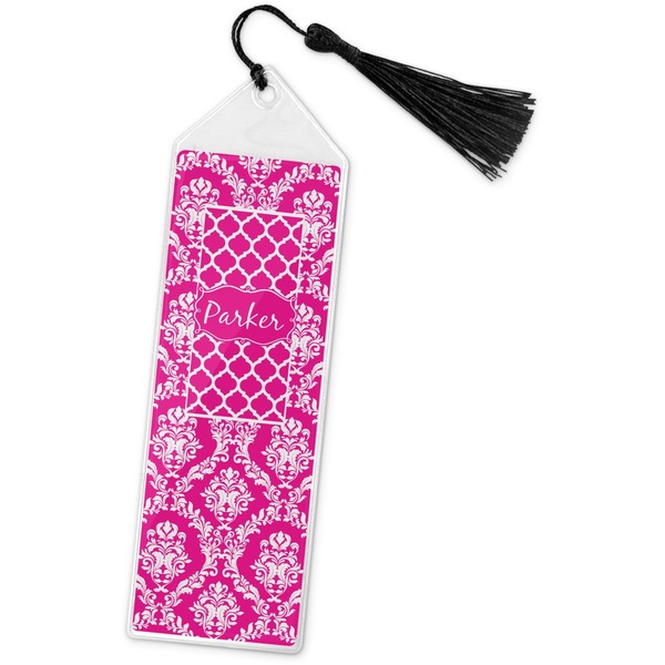 Custom Moroccan & Damask Book Mark w/Tassel (Personalized)