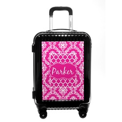 Moroccan & Damask Carry On Hard Shell Suitcase (Personalized)