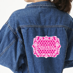 Moroccan & Damask Large Custom Shape Patch - 2XL (Personalized)