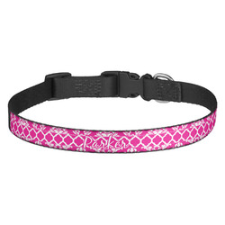 Moroccan & Damask Dog Collar (Personalized)