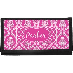 Moroccan & Damask Canvas Checkbook Cover (Personalized)
