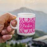 Moroccan & Damask Single Shot Espresso Cup - Single (Personalized)