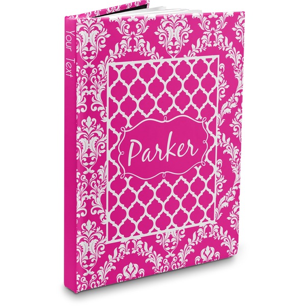 Custom Moroccan & Damask Hardbound Journal (Personalized)