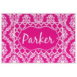 Moroccan & Damask Laminated Placemat w/ Name or Text