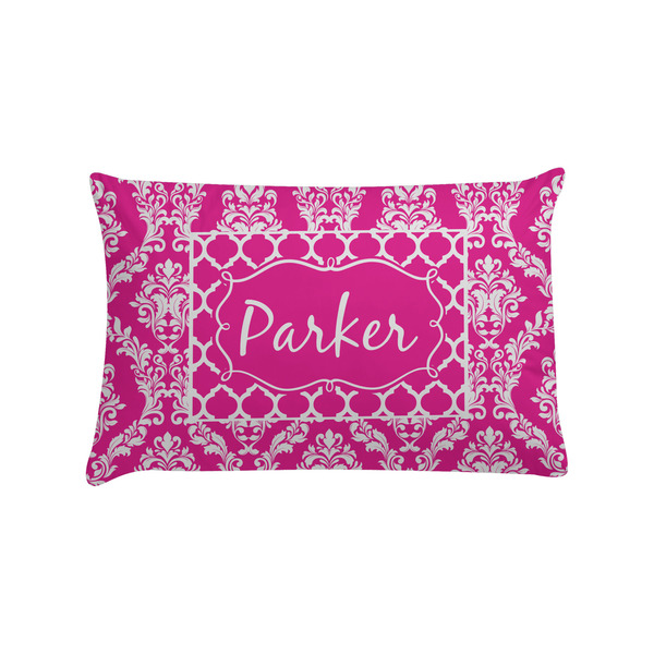 Custom Moroccan & Damask Pillow Case - Standard (Personalized)