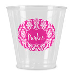 Moroccan & Damask Plastic Shot Glass (Personalized)