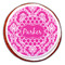 Moroccan & Damask Printed Icing Circle - Large - On Cookie