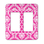 Moroccan & Damask Rocker Style Light Switch Cover - Two Switch
