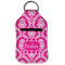 Moroccan & Damask Sanitizer Holder Keychain - Small (Front Flat)