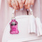 Moroccan & Damask Sanitizer Holder Keychain - Small (LIFESTYLE)