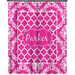 Moroccan & Damask Extra Long Shower Curtain - 70"x84" (Personalized)