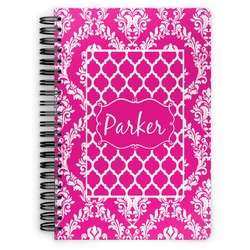 Moroccan & Damask Spiral Notebook (Personalized)