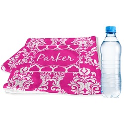 Moroccan & Damask Sports & Fitness Towel (Personalized)