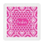 Moroccan & Damask Standard Decorative Napkins (Personalized)