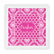 Moroccan & Damask Standard Decorative Napkins (Personalized)