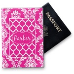 Moroccan & Damask Vinyl Passport Holder (Personalized)