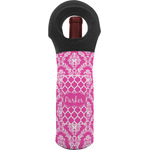 Moroccan & Damask Wine Tote Bag (Personalized)