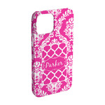 Moroccan & Damask iPhone Case - Plastic - iPhone 15 (Personalized)