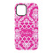 Moroccan & Damask iPhone 15 Pro Tough Case - Back