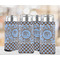 Gingham & Elephants 12oz Tall Can Sleeve - Set of 4 - LIFESTYLE