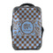 Gingham & Elephants 15" Backpack - FRONT