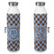 Gingham & Elephants 20oz Water Bottles - Full Print - Approval