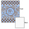 Gingham & Elephants 20x24 - Matte Poster - Front & Back