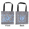 Gingham & Elephants Car Bag - Apvl