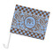 Gingham & Elephants Car Flag - Large - PARENT MAIN