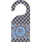 Gingham & Elephants Door Hanger (Personalized)