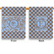 Gingham & Elephants Garden Flags - Large - Double Sided - APPROVAL