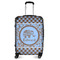 Gingham & Elephants Medium Travel Bag - With Handle