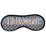 Gingham & Elephants Sleeping Eye Masks - Large (Personalized)