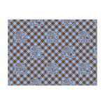 Gingham & Elephants Large Tissue Papers Sheets - Heavyweight (Personalized)