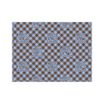 Gingham & Elephants Medium Tissue Papers Sheets - Heavyweight (Personalized)