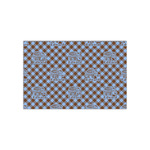 Gingham & Elephants Small Tissue Papers Sheets - Heavyweight (Personalized)