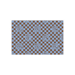 Gingham & Elephants Small Tissue Papers Sheets - Lightweight (Personalized)