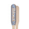 Gingham & Elephants Wooden Food Pick - Paddle - Single Sided - Front & Back