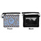 Gingham & Elephants Wristlet ID Cases - Front & Back