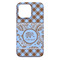 Gingham & Elephants iPhone 13 Pro Max Case - Back