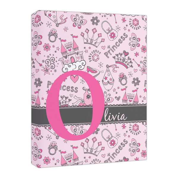 Custom Princess Canvas Print - 16x20 (Personalized)