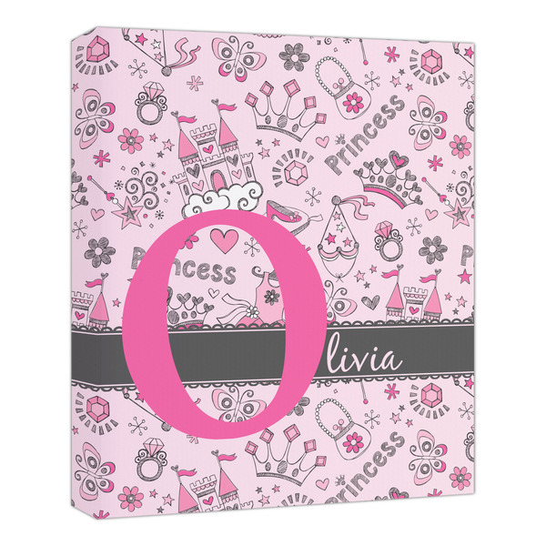 Custom Princess Canvas Print - 20x24 (Personalized)