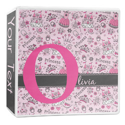 Princess 3-Ring Binder - 2 inch (Personalized)