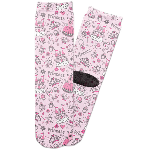 Custom Princess Adult Crew Socks