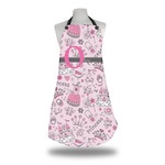 Princess Apron w/ Name and Initial