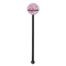 Princess Black Plastic 5.5" Stir Stick - Round - Single Stick