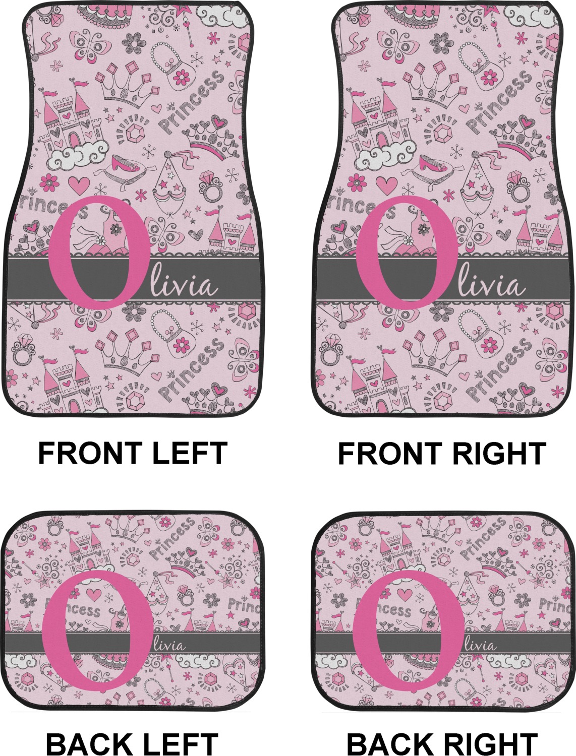 Deals Car Mats for Princess