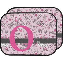 Princess Car Floor Mats (Back Seat) (Personalized)