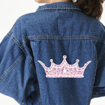 Princess Twill Iron On Patch - Custom Shape - 3XL