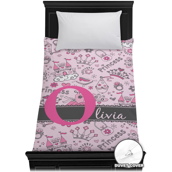 Custom Princess Duvet Cover - Twin XL (Personalized)